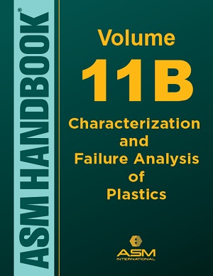 Edited as a freelance editor for the publisher. Contributions include: 
•	Fracture of Plastics
•	Wear Failures of Reinforced Polymers
•	Visual Examination and Photography in Failure Analysis
•	Effect of Environment on the Performance of Plastics
•	Weathering Testing of Polymeric Materials
